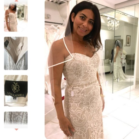 Yumi Katsura 'Camille Wedding Dress NWOT! S - Picture 2 of 6